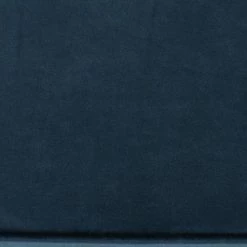 Zago Bancs Banc En Velours Bleu Foncé Et Pieds Bois Naturel -Bancs Soldes banc en velours bleu fonce et pieds bois naturel 4