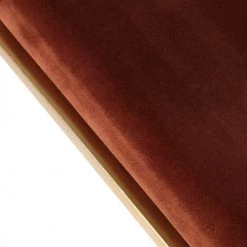 Zago Bancs Banc En Velours Cuivre Structure Métal Finition Laiton Chic -Bancs Soldes banc en velours cuivre structure metal finition laiton chic 5