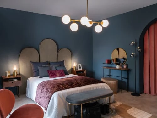 Maisons Du Monde Bancs Banc En Velours Gris Anthracite Et Métal Doré 6 Maisons Du Monde Bancs Banc En Velours Gris Anthracite Et Métal Doré – Image 4