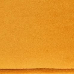 Zago Bancs Banc En Velours Moutarde Et Pieds Bois Naturel Scandinave -Bancs Soldes banc en velours moutarde et pieds bois naturel scandinave 3