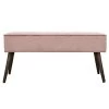 Zago Bancs Banc En Velours Nude Popy -Bancs Soldes banc en velours nude popy
