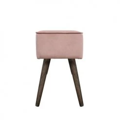Zago Bancs Banc En Velours Nude Popy -Bancs Soldes banc en velours nude popy 2