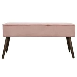 Zago Bancs Banc En Velours Nude Popy -Bancs Soldes banc en velours nude popy 3
