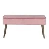 Zago Bancs Banc En Velours Rose -Bancs Soldes banc en velours rose 1