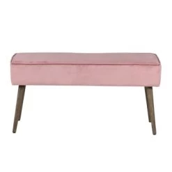 Zago Bancs Banc En Velours Nude Popy -Bancs Soldes banc en velours rose