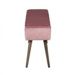 Zago Bancs Banc En Velours Rose -Bancs Soldes banc en velours rose 3