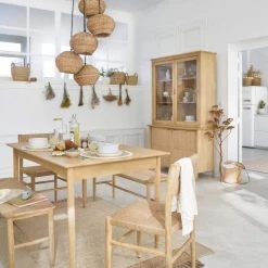 Maisons Du Monde Bancs Banc Et Bois De Manguier Et Fibre De Sisal -Bancs Soldes banc et bois de manguier et fibre de sisal 1000 3 21 220068 4