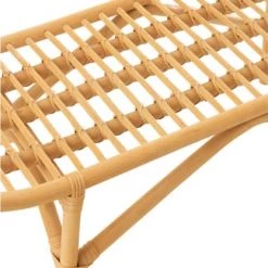 Meubles & Design Bancs Banc Moderne 120cm En Rotin Naturel -Bancs Soldes banc moderne 120cm en rotin naturel 4