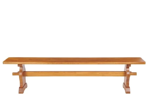 Hellin Bancs Banc Monastère 4 Places En Bois De Chêne Massif L195 6 Hellin Bancs Banc Monastère 4 Places En Bois De Chêne Massif L195 – Image 4