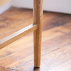 Passage Vernet Bancs Banc Plaqué Chêne Cannage En Rotin Marron -Bancs Soldes banc plaque chene cannage en rotin marron 3