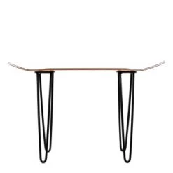 Woodstache Bancs Banc Skate En Bois Noir L81 Cm H47 Cm -Bancs Soldes banc skate en bois natural l81 cm h47 cm