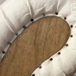 PIB Bancs Banquette 2 Places En Tissu Blanc -Bancs Soldes banquette 2 places en tissu blanc 4