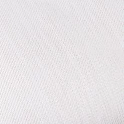 MOYCOR Bancs Banquette En Bois Marron Et Polyester Blanc -Bancs Soldes banquette en bois marron et polyester blanc 3