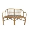 Casatera Bancs Banquette En Rotin Naturel Bois Clair -Bancs Soldes banquette en rotin naturel bois clair