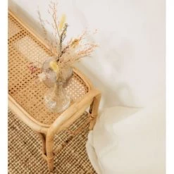 Saudara Collections Bancs Bout De Lit En Rotin Naturel Et Cannage -Bancs Soldes bout de lit en rotin naturel et cannage 2