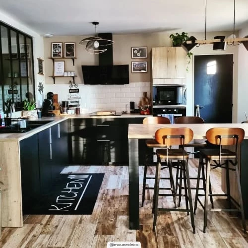 Rendez Vous Déco Chaises Et Tabourets De Bar Chaise De Bar 76 Cm En Bois (lot De 2) 4 Rendez Vous Déco Chaises Et Tabourets De Bar Chaise De Bar 76 Cm En Bois (lot De 2) – Image 2