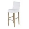 Maisons Du Monde Chaises Et Tabourets De Bar Chaise De Bar à Housser Pieds En Pin Blanchi H77 -Bancs Soldes chaise de bar a housser pieds en pin blanchi h77 1000 12 37 220043 2