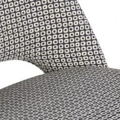 Maisons Du Monde Chaises Et Tabourets De Bar Chaise De Bar à Motifs Pieds En Bois De Frêne Massif -Bancs Soldes chaise de bar a motifs pieds en bois de frene massif 1000 13 8 219891 4