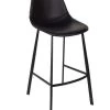 Dutchbone Chaises Et Tabourets De Bar Chaise De Bar Aspect Cuir Noir 1 Dutchbone Chaises Et Tabourets De Bar Chaise De Bar Aspect Cuir Noir -Bancs Soldes chaise de bar aspect cuir noir