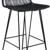 Kokoon Design Chaises Et Tabourets De Bar Chaise De Bar Cannage Couleur Noir H Assise 65cm -Bancs Soldes chaise de bar cannage couleur noir h assise 65cm