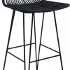 Kokoon Design Chaises Et Tabourets De Bar Chaise De Bar Cannage Couleur Noir H Assise 75cm -Bancs Soldes chaise de bar cannage couleur noir h assise 75cm