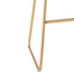 Meubles & Design Chaises Et Tabourets De Bar Chaise De Bar Design En Métal Doré -Bancs Soldes chaise de bar design en metal dore 5