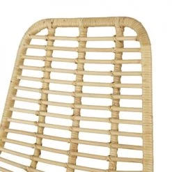 Maisons Du Monde Chaises Et Tabourets De Bar Chaise De Bar En Rotin Et Métal Noir H77 -Bancs Soldes chaise de bar en rotin et metal noir h77 1000 5 21 219781 3