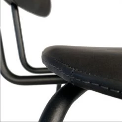 Meubles & Design Chaises Et Tabourets De Bar Chaise De Bar En Simili Et Métal Noir Gris 12 Meubles & Design Chaises Et Tabourets De Bar Chaise De Bar En Simili Et Métal Noir Gris -Bancs Soldes chaise de bar en simili et metal noir gris 4