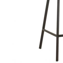 Hellin Chaises Et Tabourets De Bar Chaise De Bar En Tissu Et En Métal Noir ( Lot De 2) -Bancs Soldes chaise de bar en tissu et en metal noir lot de 2 11