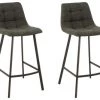 Hellin Chaises Et Tabourets De Bar Chaise De Bar En Tissu Et En Métal Noir ( Lot De 2) 1 Hellin Chaises Et Tabourets De Bar Chaise De Bar En Tissu Et En Métal Noir ( Lot De 2) -Bancs Soldes chaise de bar en tissu et en metal noir lot de 2 12