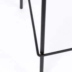 White Label Chaises Et Tabourets De Bar Chaise De Bar En Tissu Gris -Bancs Soldes chaise de bar en tissu gris 2