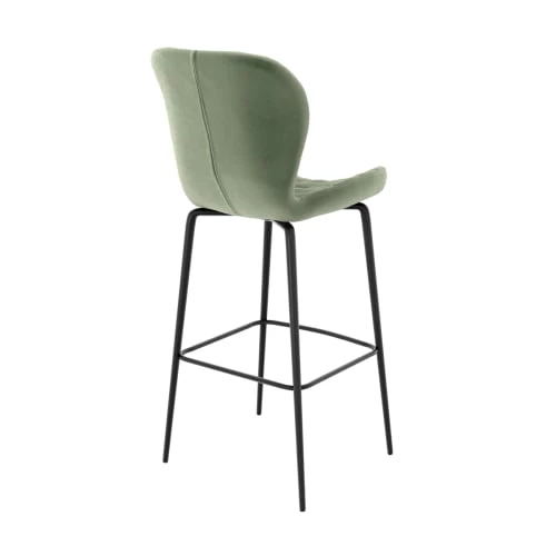 Rendez Vous Déco Chaises Et Tabourets De Bar Chaise De Bar En Velours Vert 75 Cm (lot De 2) 8 Rendez Vous Déco Chaises Et Tabourets De Bar Chaise De Bar En Velours Vert 75 Cm (lot De 2) – Image 6
