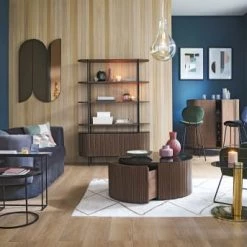 Maisons Du Monde Chaises Et Tabourets De Bar Chaise De Bar En Velours Vert Et Métal Noir H73 -Bancs Soldes chaise de bar en velours vert et metal noir h73 1000 10 34 197941 5