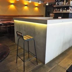 Decoclico Factory Chaises Et Tabourets De Bar Chaise De Bar Esprit Industriel Bois Clair -Bancs Soldes chaise de bar esprit industriel bois clair 2