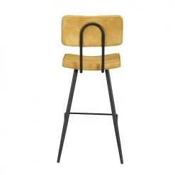 Rendez Vous Déco Chaises Et Tabourets De Bar Chaise De Bar Mi-hauteur 65 Cm Cuir Synthétique Jaune (x2) 13 Rendez Vous Déco Chaises Et Tabourets De Bar Chaise De Bar Mi-hauteur 65 Cm Cuir Synthétique Jaune (x2) -Bancs Soldes chaise de bar mi hauteur 65 cm cuir synthetique jaune x2 5