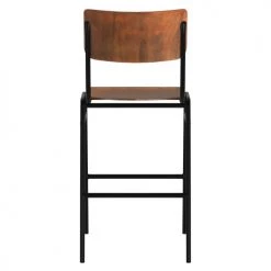 Rendez Vous Déco Chaises Et Tabourets De Bar Chaise De Bar Mi-hauteur 65 Cm En Bois (lot De 2) -Bancs Soldes chaise de bar mi hauteur 65 cm en bois lot de 2 4