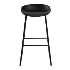 Rendez Vous Déco Chaises Et Tabourets De Bar Chaise De Bar Noire H76cm (lot De 2) -Bancs Soldes chaise de bar noire h76cm lot de 2 2