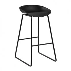 Rendez Vous Déco Chaises Et Tabourets De Bar Chaise De Bar Noire H76cm (lot De 2) -Bancs Soldes chaise de bar noire h76cm lot de 2 4