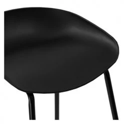 Rendez Vous Déco Chaises Et Tabourets De Bar Chaise De Bar Noire H76cm (lot De 2) -Bancs Soldes chaise de bar noire h76cm lot de 2 5