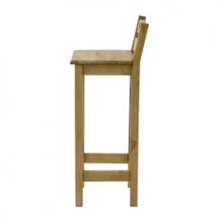 Grenier Alpin Chaises Et Tabourets De Bar Chaise De Bar Savoyarde En Pin Massif Avec Coeur -Bancs Soldes chaise de bar savoyarde en pin massif avec coeur 2