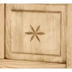 Grenier Alpin Chaises Et Tabourets De Bar Chaise De Bar Savoyarde Pin Massif Sculptée H75 Cm -Bancs Soldes chaise de bar savoyarde pin massif sculptee h75 cm 3