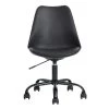 Urban Meuble Chaises De Bureau Chaise De Bureau Au Style Minimaliste Noire à Roulettes -Bancs Soldes chaise de bureau au style minimaliste noire a roulettes