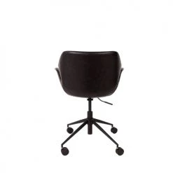 Zuiver Chaises De Bureau Chaise De Bureau Design Noir -Bancs Soldes chaise de bureau design noir 5