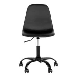 Meubles & Design Chaises De Bureau Chaise De Bureau En Simili Cuir Marron -Bancs Soldes chaise de bureau en simili cuir noir 5