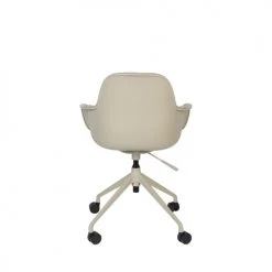 Zuiver Chaises De Bureau Chaise De Bureau En Tissu Bouclette Avec Accoudoirs Pivotante à Roulet -Bancs Soldes chaise de bureau en tissu bouclette avec accoudoirs pivotante a roulet 5
