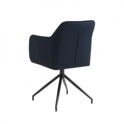Drawer Chaises De Bureau Chaise De Bureau En Velours Noir -Bancs Soldes chaise de bureau en velours noir 4