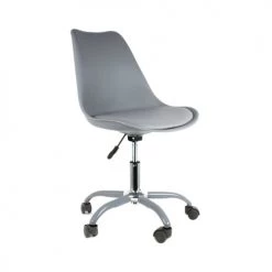 The Home Deco Factory Chaises De Bureau Chaise De Bureau Grise