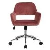 Urban Meuble Chaises De Bureau Chaise De Bureau Moderne En Velours Rose