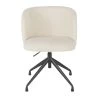 Maisons Du Monde Chaises De Bureau Chaise De Bureau Pivotante à Bouclettes Blanches -Bancs Soldes chaise de bureau pivotante a bouclettes blanches 1000 16 7 218619 2