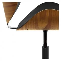 Rendez Vous Déco Chaises De Bureau Chaise De Bureau Pivotante En Cuir Synthétique Noir 79-91cm -Bancs Soldes chaise de bureau pivotante en cuir synthetique noir 79 91cm 2